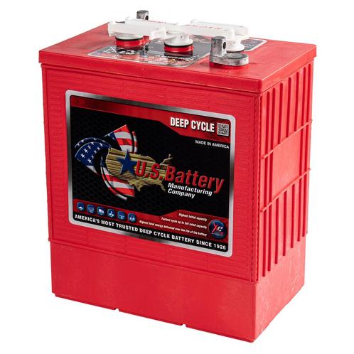 U.S. Battery Deep Cycle accu 6 volt 310 ah Type US 305, Zakelijke goederen, Machines en Bouw | Heftrucks en Intern transport, Ophalen of Verzenden