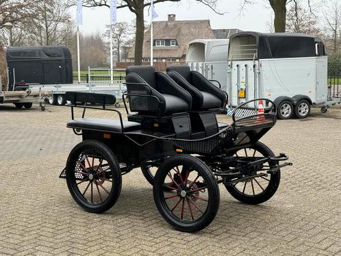 Enkelspan / Tweespan / Doorloopwagen / Paard, Dieren en Toebehoren, Rijtuigen en Koetsen, Gebruikt, Paard