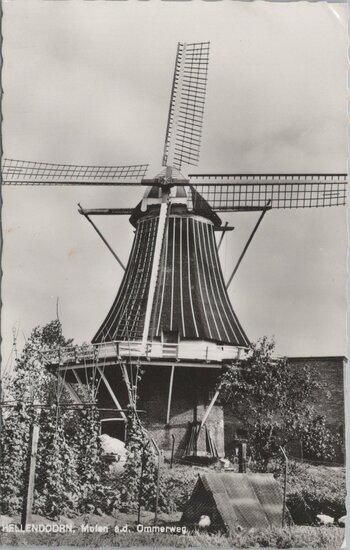 HELLENDOORN - Molen a.d. Ommerweg, Verzamelen, Ansichtkaarten | Nederland, Verzenden