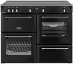 Stoves Richmond 100 ZLS DX inductie fornuis - zwart - fullfl, Witgoed en Apparatuur, Fornuizen, Verzenden, 60 cm of meer, Nieuw