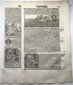 2 Folios. Heinrich Vogtherr; Hans Holbein - 17 woodcuts,