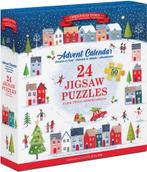 Advent Calendar - Christmas Town (24x50 stukjes) |, Hobby en Vrije tijd, Denksport en Puzzels, Verzenden, Nieuw