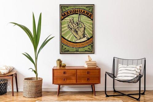 Gran OM - Marihuana, Antiek en Kunst, Kunst | Tekeningen en Foto's