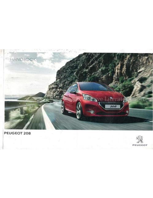 2014 PEUGEOT 208 INSTRUCTIEBOEKJE ENGELS, Auto diversen, Handleidingen en Instructieboekjes