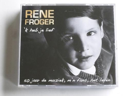 Rene Froger - K heb je lief / 50 jaar de muziek, mn fans,, Cd's en Dvd's, Cd's | Nederlandstalig, Verzenden