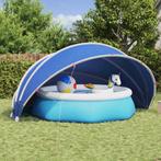 vidaXL Pooldome Blauw 500 x 500 x 236 cm 185T polyester met, Tuin en Terras, Verzenden, Nieuw