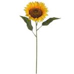 Gele zonnebloem kunstbloem 70 cm - Kunst zonnebloemen, Huis en Inrichting, Kamerplanten, Ophalen of Verzenden