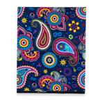 Fat Quarter Afrikaanse Wax Print Stof - Blauw Roze FTQ 8737, Hobby en Vrije tijd, Stoffen en Lappen, Ophalen of Verzenden, Nieuw