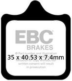 KTM 690 SMC EBC  Remblokken voor FA322/4HH SINTERED, Ophalen of Verzenden, Nieuw