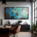 Ksavera - Abstract A1428 - Pearlescent painting on XXL, Antiek en Kunst