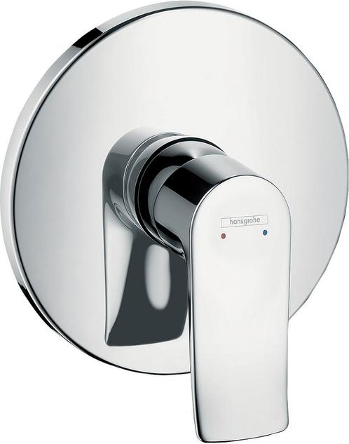 Hansgrohe Metris ééngreeps douchemengkraan afbouwdeel rond,, Doe-het-zelf en Verbouw, Sanitair, Kraan, Nieuw, Chroom, Ophalen of Verzenden