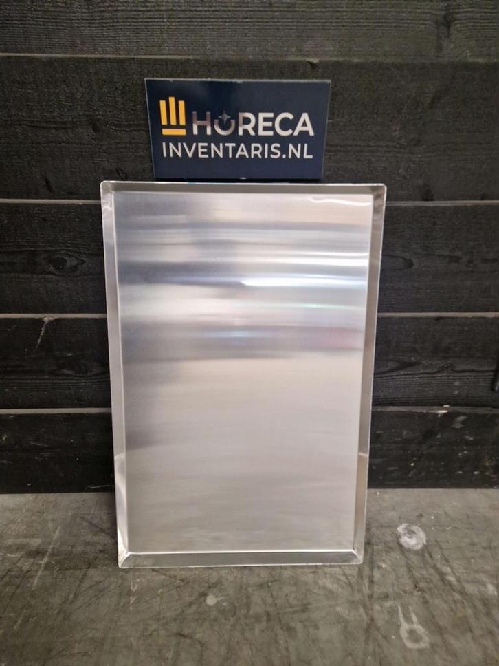 Ovenbakplaat | RVS | bakkersnorm | 60 x 40 cm, Zakelijke goederen, Horeca | Keukenapparatuur, Nieuw in verpakking, Ovens, Magnetrons en Steamers