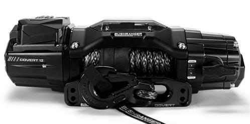 Bushranger - Covert Winch / 12V / 12.000lbs / Synthetic, Doe-het-zelf en Verbouw, Lieren en Takels, Ophalen of Verzenden