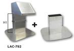 Dakdoorvoer | Aluminium | regelbaar onderstel | 25x12 cm..., Verzenden, Nieuw in verpakking