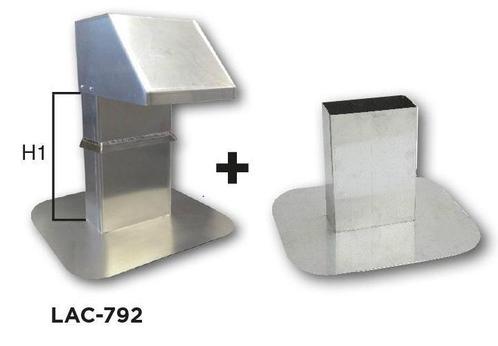 Dakdoorvoer | Aluminium | regelbaar onderstel | 25x12 cm..., Zakelijke goederen, Horeca | Keukenapparatuur, Verzenden