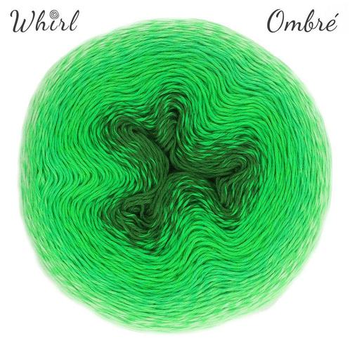 Scheepjes Whirl Ombré - 565 murderous mint - Getwijnd Gare, Hobby en Vrije tijd, Breien en Haken, Ophalen of Verzenden