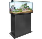 Aquatank 82x40x40cm aquarium + meubel zwart, Dieren en Toebehoren, Ophalen of Verzenden, Nieuw, Leeg aquarium