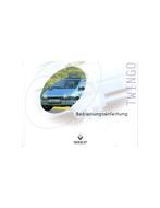 2000 RENAULT TWINGO INSTRUCTIEBOEKJE DUITS, Auto diversen, Handleidingen en Instructieboekjes