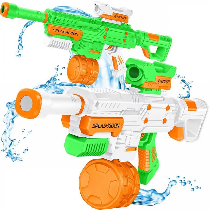 KESSER® Waterpistool Set van 2 Waterpistolen Spuitpistolen, Kinderen en Baby's, Speelgoed | Overig, Verzenden
