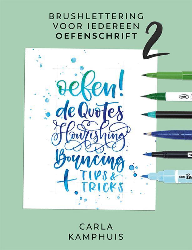 Brushlettering voor iedereen Oefenschrift 2 9789043920766, Boeken, Hobby en Vrije tijd, Zo goed als nieuw, Verzenden