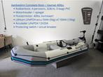 Rubberboot + Elektromotor 40lbs + LiFePO4 Accu 100Ah + Lader, Ophalen, Nieuw, Elektrisch, Overige materialen