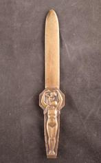 Art Deco - Lucien Bazor (1889-1974) - Briefopener - Brons, Antiek en Kunst, Kunst | Designobjecten