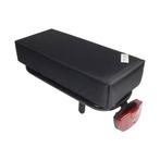 Hooodie en Zo Fietskussen Bagagedragerkussentje BIG Zwart, Verzenden, Nieuw