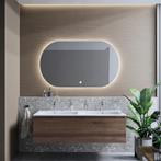 Badkamermeubelset BWS Anubis 120cm 1 Lade Sonama Brown Eiken, Ophalen of Verzenden, Nieuw, Bad