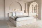Adore Element Pearl Beige - Zonder Matras - Opbergbed, Verzenden, Nieuw, Matras