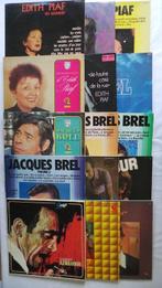 Charles Aznavour, Edith Piaf, Jacques Brel - 15 x LPs, Nieuw in verpakking