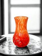 MurArt - Vaas - Glas - Oranje met insluitsels