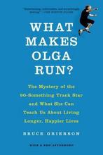 9781250060877 What Makes Olga Run? Bruce Grierson, Boeken, Gezondheid, Dieet en Voeding, Nieuw, Bruce Grierson, Verzenden
