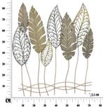 WANDDECORATIE FOGLIE -C- CM 75X2,5X87, Huis en Inrichting, Woonaccessoires | Overige, Ophalen of Verzenden, Nieuw