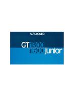 1976 ALFA ROMEO GT JUNIOR 1.3 / 1.6 BROCHURE NEDERLANDS, Boeken, Nieuw, Alfa Romeo, Author