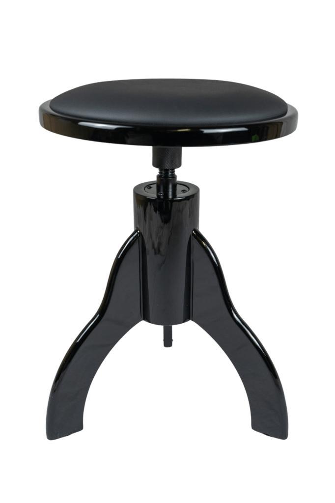 Entrada Floriano ronde pianokruk PE (zwart skai), Muziek en Instrumenten, Instrumenten | Toebehoren