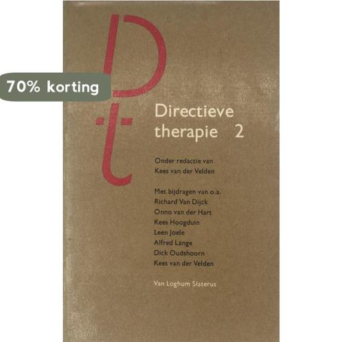 DIRECTIEVE THERAPIE DL 2 9789036801713 VAN DER VELDEN, Boeken, Psychologie, Gelezen, Verzenden