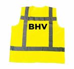 RWS veiligheidshesje BHV op rug en borst geel, Verzenden, Nieuw