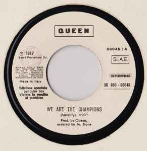 vinyl single 7 inch - Queen - We Are The Champions, Cd's en Dvd's, Vinyl Singles, Zo goed als nieuw, Verzenden