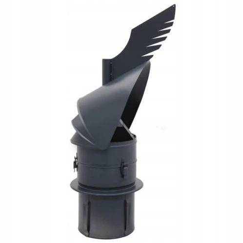 Rotowent Gek 150 mm insteek - ZWART, Huis en Inrichting, Haarden, Ophalen