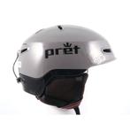 55 56 57 58 59 skihelm/snowboardhelm PRET EPIC, Grey/red, ve, Overige merken, Gebruikt, Verzenden, Overige typen