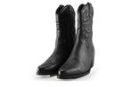 Manfield Cowboy laarzen in maat 38 Zwart | 10% extra korting, Verzenden, Zwart, Zo goed als nieuw, Manfield