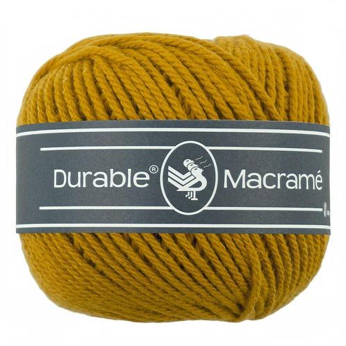 Durable Macramé - 2211 curry - Katoen Garen, Hobby en Vrije tijd, Breien en Haken, Ophalen of Verzenden