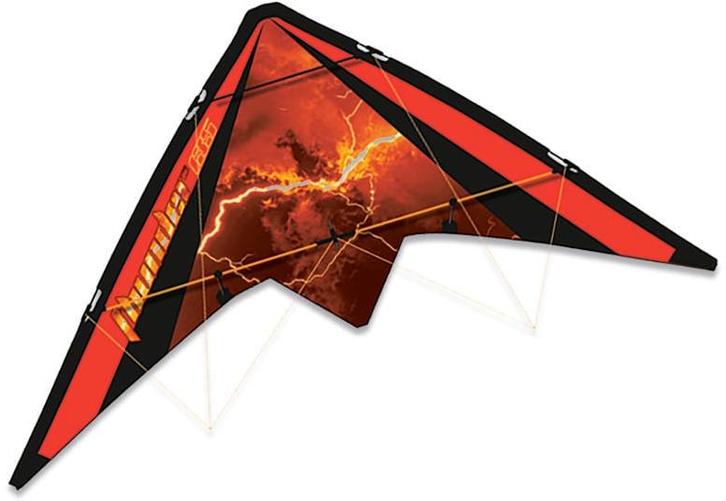 Deltavlieger Thunder (135 x 65cm) | Knoopkites -, Sport en Fitness, Vliegeren, Nieuw, Verzenden