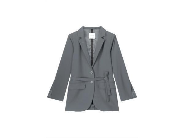 Veiling - Summum Blazer Viscose blend stretch Maat 40 Grijs, Kleding | Dames, Jasjes, Kostuums en Pakken