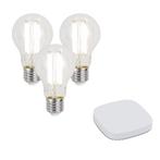 Set van 3 smart E27 dimbare LED lamp A60 7W 806LM 2700-6500K, Nieuw