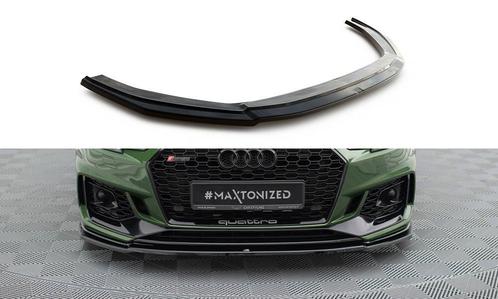 Voorspoiler V.2 Audi RS4 B9 Maxton Glans Zwart, Auto-onderdelen, Carrosserie en Plaatwerk, Ophalen of Verzenden