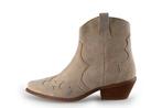 Manfield Cowboy laarzen in maat 39 Beige, Verzenden, Beige, Zo goed als nieuw, Manfield