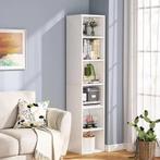 Smal Hoekboekenkast 6 Lagen – Wit Opbergrek en Displaykast, Huis en Inrichting, Verzenden, Nieuw