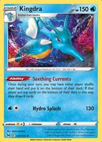 Kingdra 037/196 Holo Lost Origin, Hobby en Vrije tijd, Verzamelkaartspellen | Pokémon, Ophalen of Verzenden, Nieuw, Losse kaart