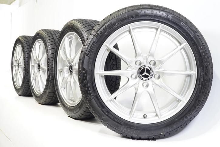 Mercedes A B CLA Klasse W246 17 inch velgen NIEUW + winterba, Auto-onderdelen, Banden en Velgen, Velg(en), Gebruikt, 17 inch, Winterbanden